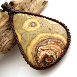 Galaxy Star Jasper Necklace / Earth Tones / / Jasper / Macrame / Rustic / Healing Gemstones And Crystals / For Him / For Her / Gift Galaxy Star Jasper Necklace / Earth Tones / / Jasper / Macrame / Rustic / Healing Gemstones And Crystals / For Him / For Her / Gift
