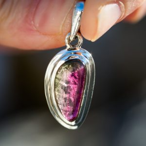 Watermelon Tourmaline Pendant – Pink Tourmaline – Green Tourmaline – Watermelon Tourmaline Cabochon Pendant – Watermelon Tourmaline Necklace Watermelon Tourmaline Pendant – Pink Tourmaline – Green Tourmaline – Watermelon Tourmaline Cabochon Pendant – Watermelon Tourmaline Necklace