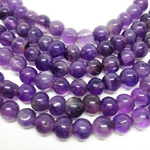 1 Strand 6mm Amethyst Beads, Wholesale Beads, Natural Beads, Semi Precious Stones, 15 1/2" Length, Round Beads, Wholesale Gems 1 Strand 6mm Amethyst Beads, Wholesale Beads, Natural Beads, Semi Precious Stones, 15 1/2" Length, Round Beads, Wholesale Gems