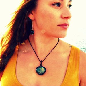 Labradorite Crystal Necklace, Labradorite Necklace, Gypsy, Heart Necklace, Crystal Necklace, Scorpio Birthstone, November Birthday Labradorite Crystal Necklace, Labradorite Necklace, Gypsy, Heart Necklace, Crystal Necklace, Scorpio Birthstone, November Birthday