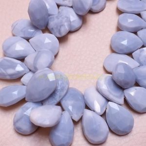 38% Off Natural Peruvian Blue Opal Pear, Blue Opal Faceted Pear Shape Briolettes, 15-17 Mm Size, Half Strand, Loose Gemstone Almond Beads 14 38% Off Natural Peruvian Blue Opal Pear, Blue Opal Faceted Pear Shape Briolettes, 15-17 Mm Size, Half Strand, Loose Gemstone Almond Beads 14
