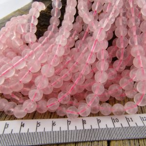 8mm Rose Quartz Round Beads – Brazil Quartz Beads, Pink Beads, Boho 8 Mm Natural Gemstone Beads Translucent Beads 8mm Rose Quartz Round Beads – Brazil Quartz Beads, Pink Beads, Boho 8 Mm Natural Gemstone Beads Translucent Beads