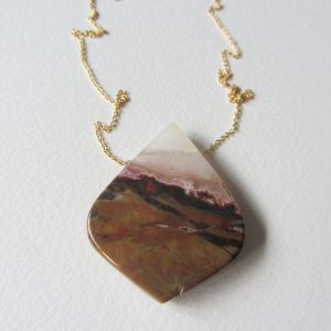 Jasper Necklace With Gold Filled Chain One Of A Kind Smooth Stone Jewelry Handmade In Seattle Unique Gemstone Gifts Statement Necklace Jasper Necklace With Gold Filled Chain One Of A Kind Smooth Stone Jewelry Handmade In Seattle Unique Gemstone Gifts Statement Necklace