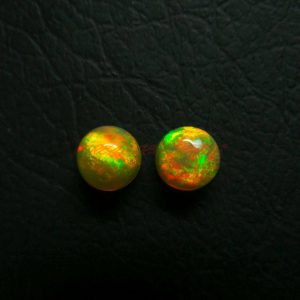 1 Pair, Super Natural Ethiopian Opal Cabochons, Ethiopian Opal Smooth Round Cabochons, 7 Mm, Best Colors Play, Ethiopian Opal Cabochon 1 Pair, Super Natural Ethiopian Opal Cabochons, Ethiopian Opal Smooth Round Cabochons, 7 Mm, Best Colors Play, Ethiopian Opal Cabochon