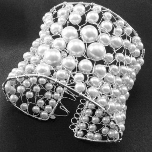Bracelet Woven With Pearls Project Idea Bracelet Woven With Pearls Project Idea