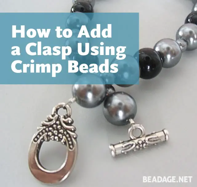How to Add a Clasp Using Crimp Beads