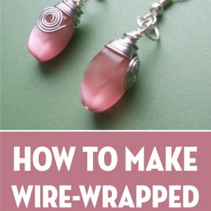 Simple Wire Wrapped Earrings