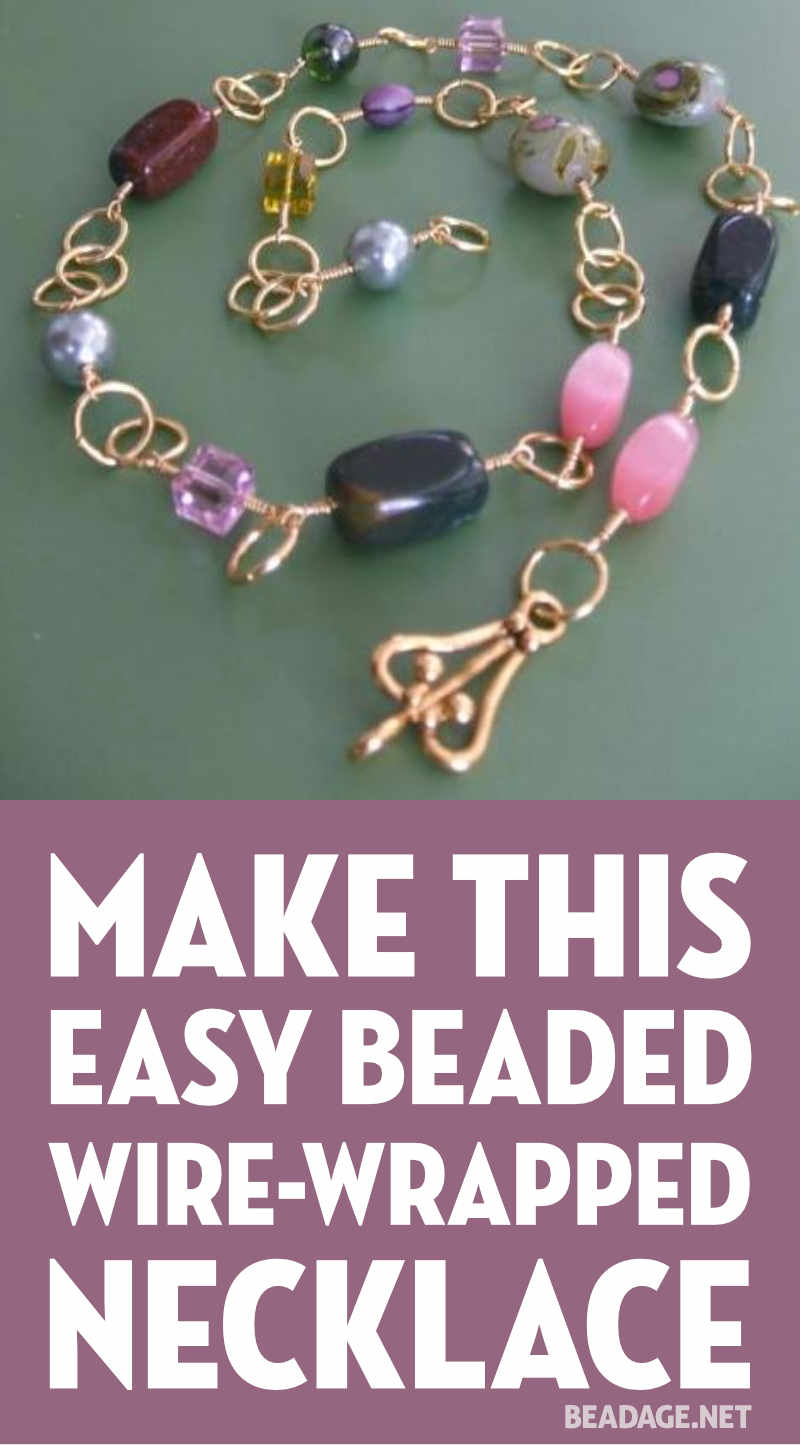 simple-wire-beads-necklace