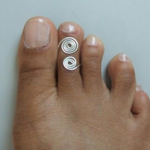 Wire Wrapped Toe Ring