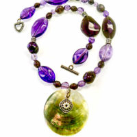 Romantic Amethyst Beaded Necklace Project
