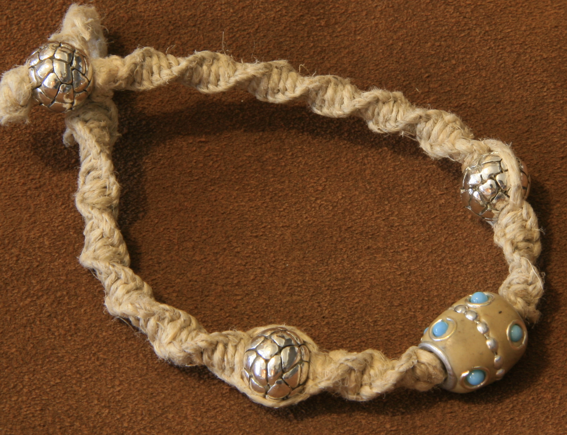 hemp necklace cord