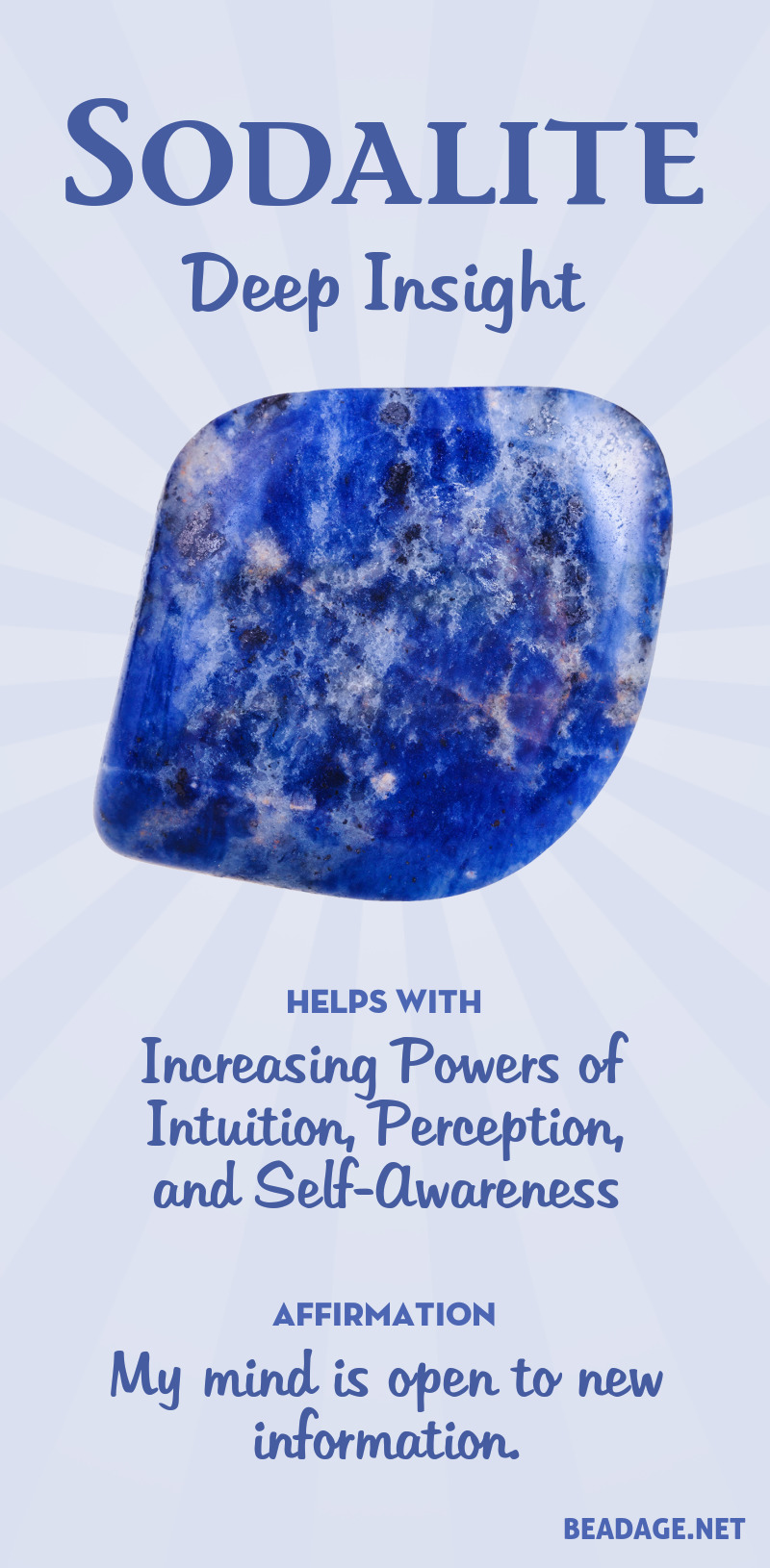 Sodalite Meaning and Properties | Beadage