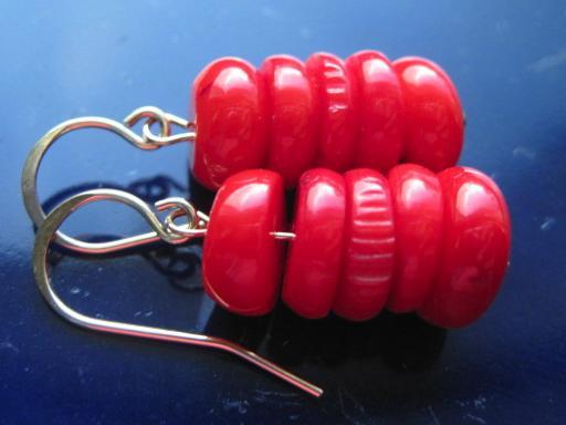 Red Coral Earrings Project