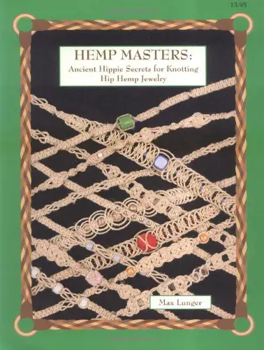 Shop Books About Hemp Jewelry Making! Hemp Masters | Shop jewelry making and beading supplies, tools & findings for DIY jewelry making and crafts. #jewelrymaking #diyjewelry #jewelrycrafts #jewelrysupplies #beading #affiliate #ad