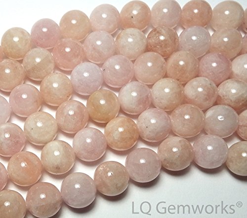 15" Morganite Pink Aquamarine Beryl 12mm Round Beads Natural /m12