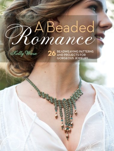 Shop Books About Jewelry Making! A Beaded Romance: 26 Beadweaving Patterns and Projects for Gorgeous Jewelry | Shop jewelry making and beading supplies, tools & findings for DIY jewelry making and crafts. #jewelrymaking #diyjewelry #jewelrycrafts #jewelrysupplies #beading #affiliate #ad