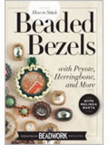 Shop Books About Jewelry Making! How to Stitch Beaded Bezels | Shop jewelry making and beading supplies, tools & findings for DIY jewelry making and crafts. #jewelrymaking #diyjewelry #jewelrycrafts #jewelrysupplies #beading #affiliate #ad