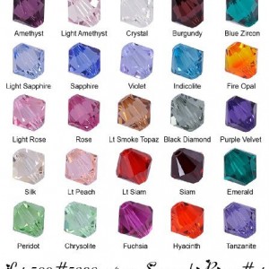 4mm Swarovski Bicone Crystal Beads | Shop jewelry making and beading supplies, tools & findings for DIY jewelry making and crafts. #jewelrymaking #diyjewelry #jewelrycrafts #jewelrysupplies #beading #affiliate #ad