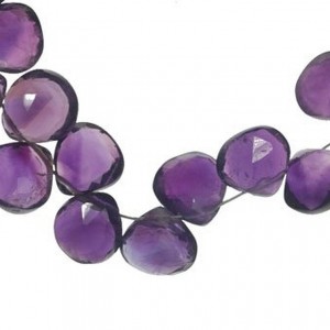 Amethyst Briolettes Facet Beads | Shop jewelry making and beading supplies, tools & findings for DIY jewelry making and crafts. #jewelrymaking #diyjewelry #jewelrycrafts #jewelrysupplies #beading #affiliate #ad