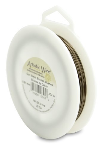 Artistic Wire 20-gauge, Antique Brass, 1/4 Pound