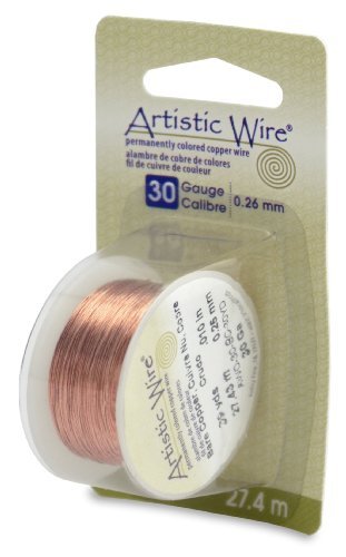 Artistic Wire 30-gauge Bare Copper Wire, 30-yards