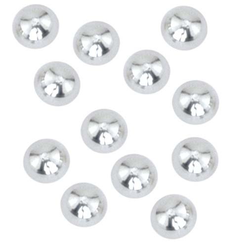 Beadalon Silver Plated Memory Wire End Cap Beads 3mm