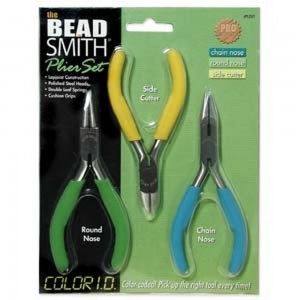 Beadsmith 3Piece Color I.D. Plier Set for Beading & Jewelry | Shop jewelry making and beading supplies, tools & findings for DIY jewelry making and crafts. #jewelrymaking #diyjewelry #jewelrycrafts #jewelrysupplies #beading #affiliate #ad