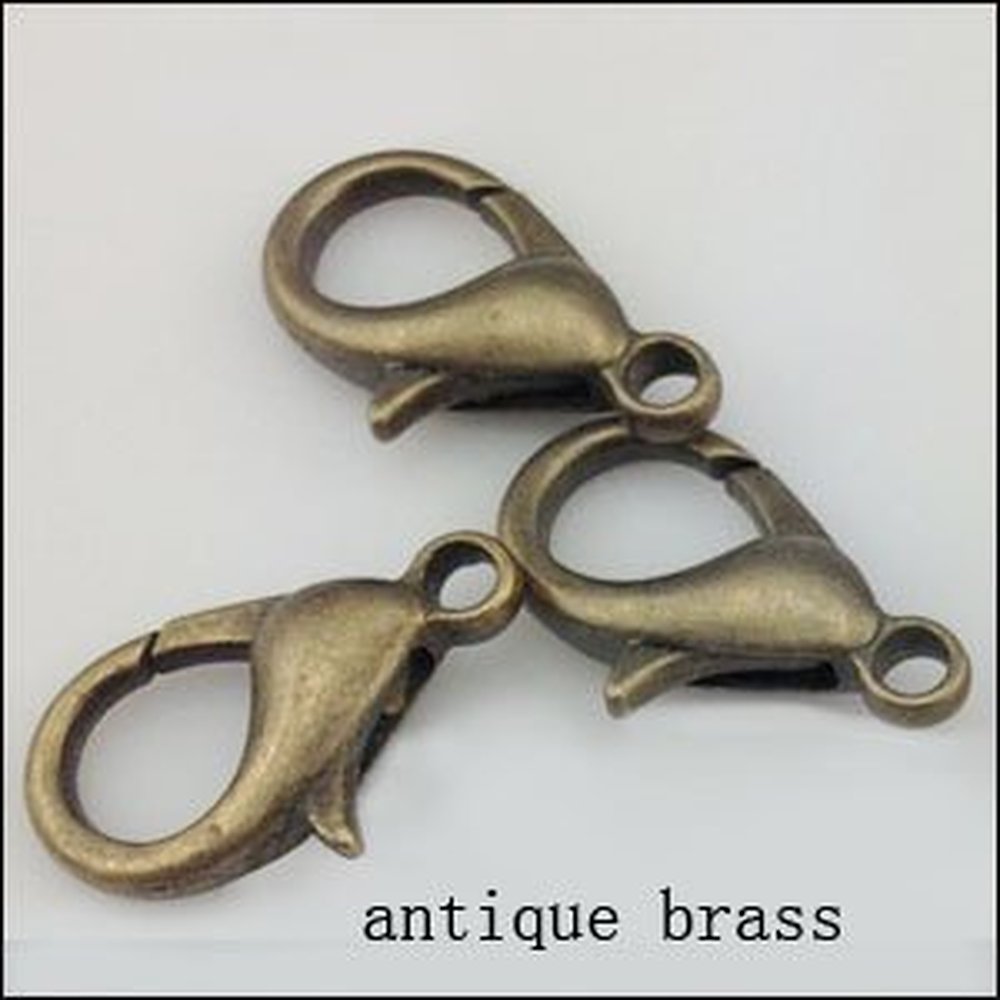 Bronze Plated Lobster Clasp Findings