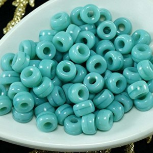 Czech Glass Pony Beads Large Hole Ring | Shop jewelry making and beading supplies, tools & findings for DIY jewelry making and crafts. #jewelrymaking #diyjewelry #jewelrycrafts #jewelrysupplies #beading #affiliate #ad