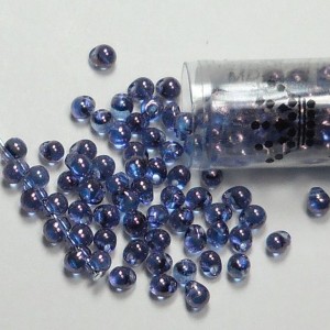 Lavender Blue Gold Luster Miyuki 3.4mm Fringe Seed Bead Glass Tear Drops 25 Gram Tube Approx 650 Beads | Shop jewelry making and beading supplies, tools & findings for DIY jewelry making and crafts. #jewelrymaking #diyjewelry #jewelrycrafts #jewelrysupplies #beading #affiliate #ad