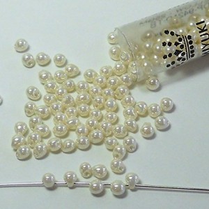 Light Ceylon Yellow Pearl Miyuki 3.4mm Fringe Seed Bead Glass Tear Drops 25 Gram Tube Approx 650 Beads | Shop jewelry making and beading supplies, tools & findings for DIY jewelry making and crafts. #jewelrymaking #diyjewelry #jewelrycrafts #jewelrysupplies #beading #affiliate #ad