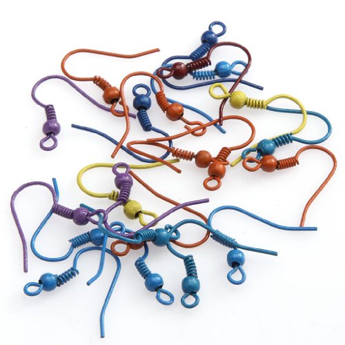 Mixed Color Earring Hooks For Jewelry Making
