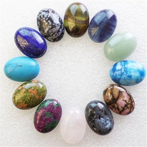 Mixed Gemstone Oval Cabochon | Shop jewelry making and beading supplies, tools & findings for DIY jewelry making and crafts. #jewelrymaking #diyjewelry #jewelrycrafts #jewelrysupplies #beading #affiliate #ad