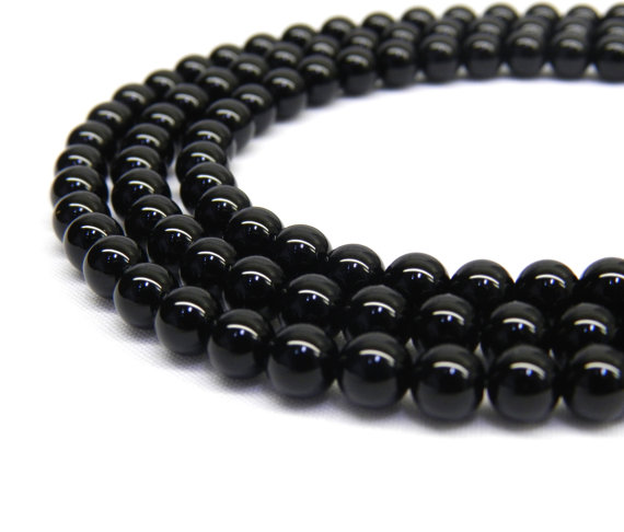 Black Onyx, 8mm Beads, Black Onyx Beads, 8mm Gemstone Beads, 6mm Beads, Black Beads, 8mm Black Beads, 8mm Round Beads, 6mm Gemstones Beads