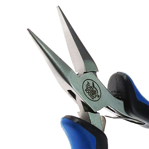 Totally Tools Jeweler's Pliers Professional Series, Ergonomic Handle - Chain Nose Plier