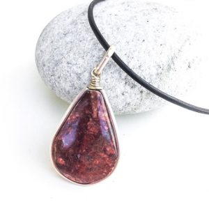 Shop Jasper Pendants! Red Jasper pendant, Sterling Silver Jasper pendant, Natural red Off white gem, Triangular shape, Sterling silver jewelry, Multicolor stone | Natural genuine Jasper pendants. Buy crystal jewelry, handmade handcrafted artisan jewelry for women.  Unique handmade gift ideas. #jewelry #beadedpendants #beadedjewelry #gift #shopping #handmadejewelry #fashion #style #product #pendants #affiliate #ad
