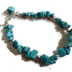Shop Turquoise Bracelets! Turquoise Bracelet – Sterling Silver Jewelry – Gemstone Jewellery – Beaded – Fashion – Bird charm | Natural genuine Turquoise bracelets. Buy crystal jewelry, handmade handcrafted artisan jewelry for women.  Unique handmade gift ideas. #jewelry #beadedbracelets #beadedjewelry #gift #shopping #handmadejewelry #fashion #style #product #bracelets #affiliate #ad
