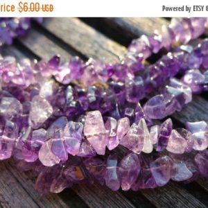 Amethyst small chips beads 4.5-11mm (ETB00305) Natural Gemstone/Unique jewelry/Vintage jewelry/Gemstone necklace | Natural genuine beads Gemstone beads for beading and jewelry making.  #jewelry #beads #beadedjewelry #diyjewelry #jewelrymaking #beadstore #beading #affiliate #ad