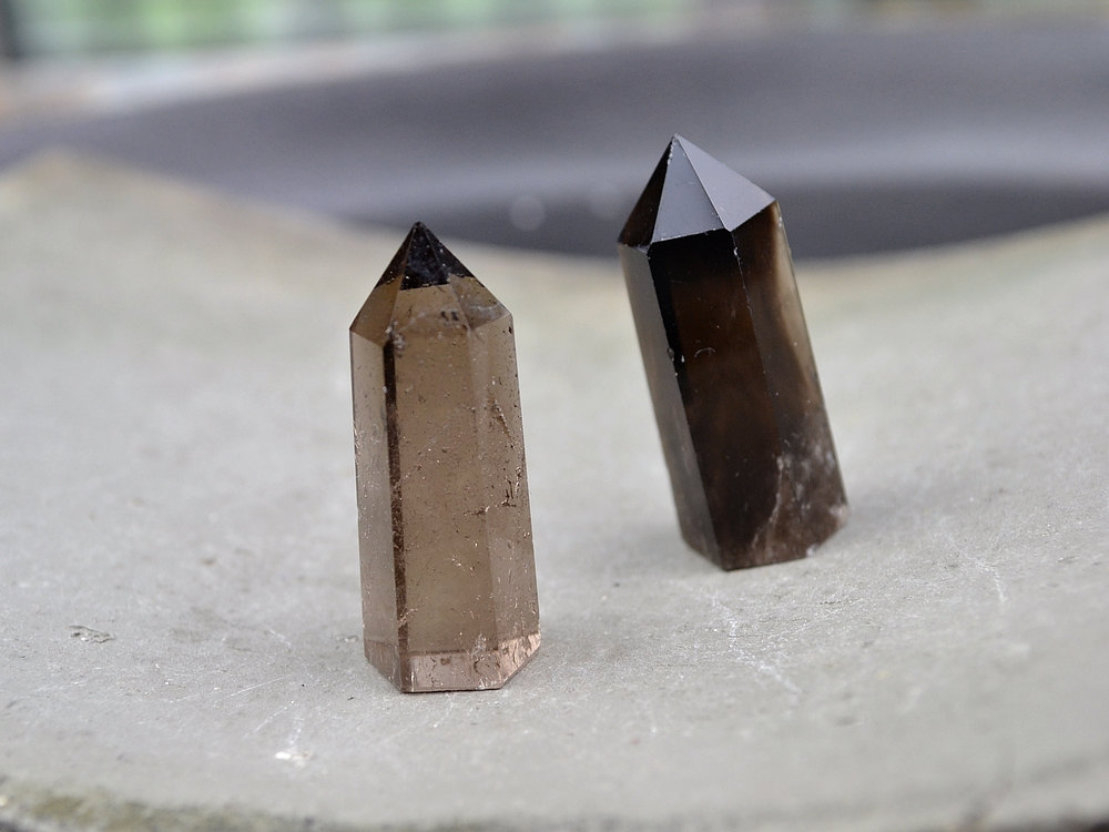 Smoke Quartz Point Natural Smoky Quartz Tower Smoke Quartz Obelisk Healing Crystal Wholesale
