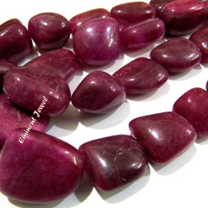 Pack of 10 Loose Beads- Ruby Nugget Tumbled Smooth Beads / 13×15 mm to 18×25 mm Corundum Ruby Big Size Beads / Commercial Quality Gemstones. Pack of 10 Loose Beads- Ruby Nugget Tumbled Smooth Beads / 13×15 mm to 18×25 mm Corundum Ruby Big Size Beads / Commercial Quality Gemstones.