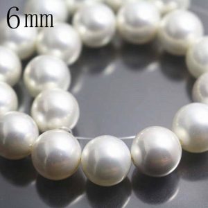 Shop Pearl Beads! 4mm-20mm South Sea Shell Pearl Beads,Smooth and Round Beads,Pearl Beads Supply,15 inches one starand | Natural genuine beads Pearl beads for beading and jewelry making.  #jewelry #beads #beadedjewelry #diyjewelry #jewelrymaking #beadstore #beading #affiliate #ad