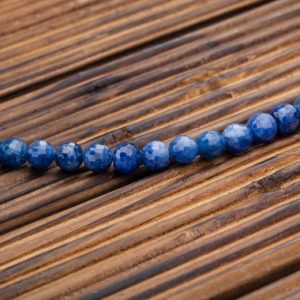 Shop Sapphire Faceted Beads! Blue Sapphire faceted round beads 6-7mm (ETB00839) Rare/Unique jewelry/Vintage jewelry/Gemstone necklace | Natural genuine faceted Sapphire beads for beading and jewelry making.  #jewelry #beads #beadedjewelry #diyjewelry #jewelrymaking #beadstore #beading #affiliate #ad