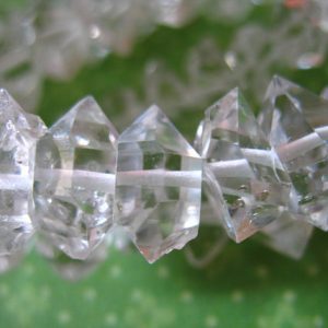 Shop Herkimer Diamond Beads! 10-100 pcs / 8-10 mm Herkimer Diamonds Nuggets Beads Quartz Crystals Double Terminated, Luxe AAA raw organic healing nugget m solo crc | Natural genuine chip Herkimer Diamond beads for beading and jewelry making.  #jewelry #beads #beadedjewelry #diyjewelry #jewelrymaking #beadstore #beading #affiliate #ad