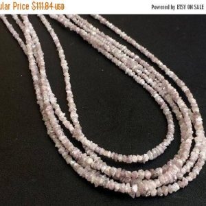 Shop Diamond Chip & Nugget Beads! Pink Rough Diamonds, NATURAL 2-4mm Pink Raw Diamond, Loose Pink Diamond, Rough Uncut Diamond Bead, Conflict Free Diamond (2IN To 8IN)-DS3320 | Natural genuine chip Diamond beads for beading and jewelry making.  #jewelry #beads #beadedjewelry #diyjewelry #jewelrymaking #beadstore #beading #affiliate #ad