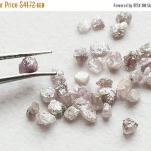 Shop Diamond Stones & Crystals! 2-3mm Pink Rough Diamond, Pink Raw Diamond, Uncut Diamond, Loose Diamond, Pink Conflict Free Diamonds For Jewelry (10Pcs To 20Pcs) | Natural genuine stones & crystals in various shapes & sizes. Buy raw cut, tumbled, or polished gemstones for making jewelry or crystal healing energy vibration raising reiki stones. #crystals #gemstones #crystalhealing #crystalsandgemstones #energyhealing #affiliate #ad