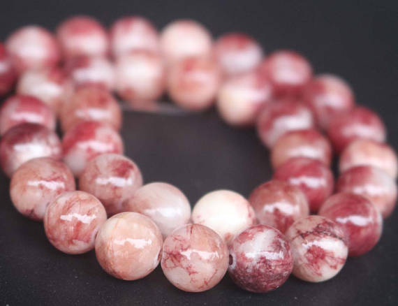 Smooth And Round Jade Beads,6mm/8mm/10mm/12mm Dyed Candy Jade Beads,15 Inches One Starand