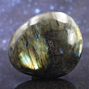 Shop Labradorite Shapes! Large Polished Flashy Labradorite from Madagascar | Palm Stone | 2.8" | 228.8 grams | Natural genuine stones & crystals in various shapes & sizes. Buy raw cut, tumbled, or polished gemstones for making jewelry or crystal healing energy vibration raising reiki stones. #crystals #gemstones #crystalhealing #crystalsandgemstones #energyhealing #affiliate #ad