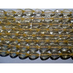 Shop Citrine Faceted Beads! 13x8mm Approx Citrine Faceted Straight Drilled Tear Drop Briolettes, Citrine Beads For Jewelry. Citrine Drops 5 Inch Strand | Natural genuine faceted Citrine beads for beading and jewelry making.  #jewelry #beads #beadedjewelry #diyjewelry #jewelrymaking #beadstore #beading #affiliate #ad