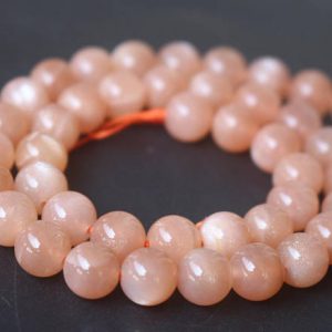 Shop Moonstone Beads! 6mm/8mm/10mm/12mm Natural AAAA Moonstone Smooth and Round Beads,15 inches one starand | Natural genuine beads Moonstone beads for beading and jewelry making.  #jewelry #beads #beadedjewelry #diyjewelry #jewelrymaking #beadstore #beading #affiliate #ad