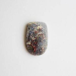 Indonesian Plume Agate Cabochon – Moss Agate Rectangle Cab | Natural genuine stones & crystals in various shapes & sizes. Buy raw cut, tumbled, or polished gemstones for making jewelry or crystal healing energy vibration raising reiki stones. #crystals #gemstones #crystalhealing #crystalsandgemstones #energyhealing #affiliate #ad